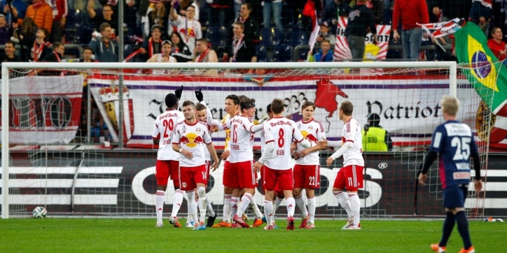 Salzburg haalt uit, Liberec verspeelt 2-0 voorsprong