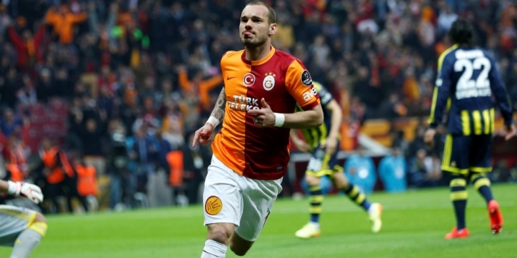 Sneijder wederom van enorme waarde voor Galatasaray