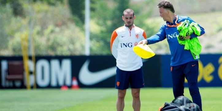 Sneijder snapt keuze voor Van Gaal niet: "Conte wilde het graag"