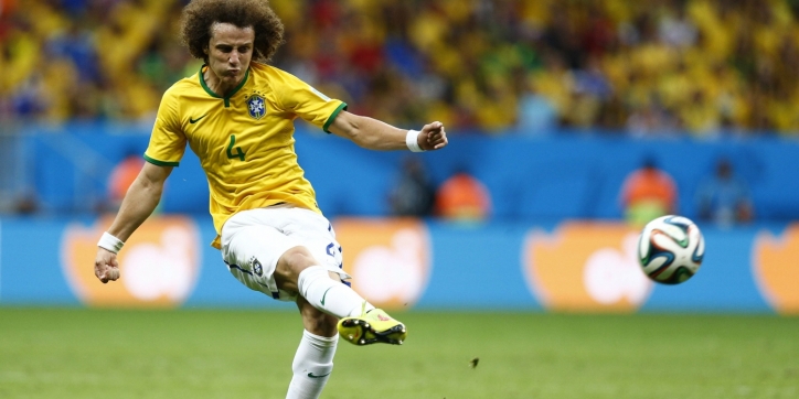 Verdediger David Luiz valt uit bij verliezende Brazilianen