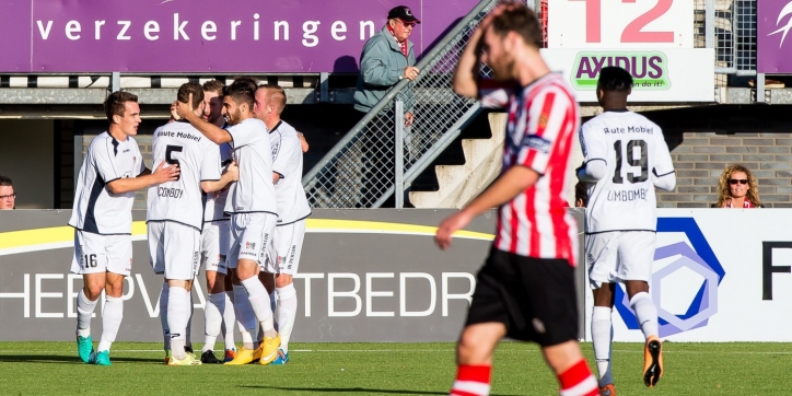Roda JC houdt de schwung erin, NEC geeft het weg