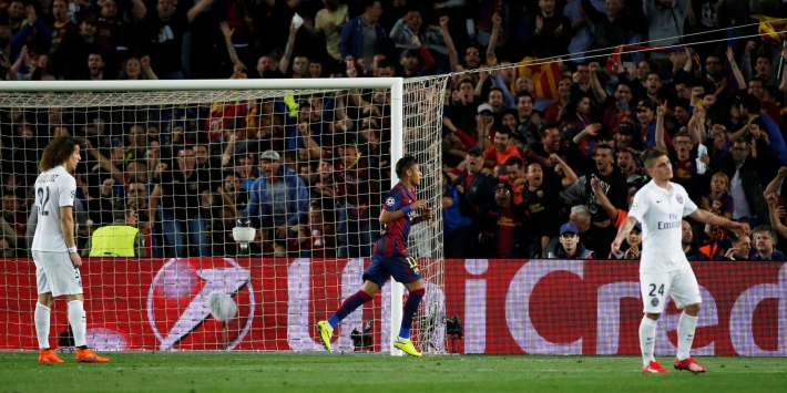 Barcelona wint ook thuis simpel van inspiratieloos PSG
