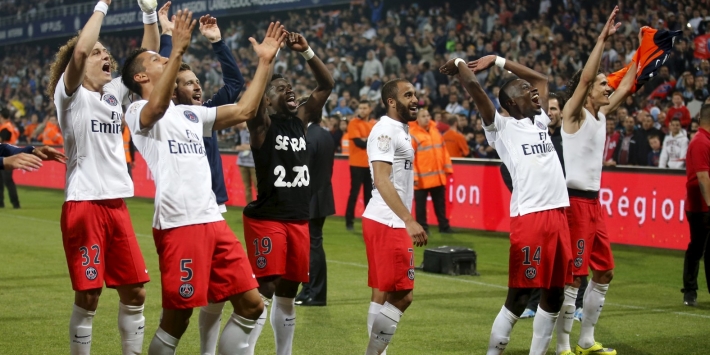 Paris Saint Germain grijpt derde titel op rij in Frankrijk
