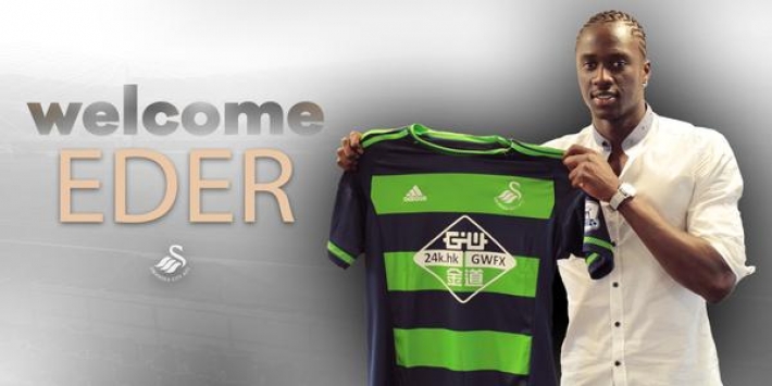 Swansea City vindt in Eder vierde zomeraanwinst