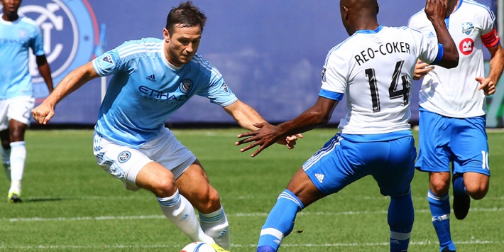 Invaller Lampard debuteert met nederlaag in MLS