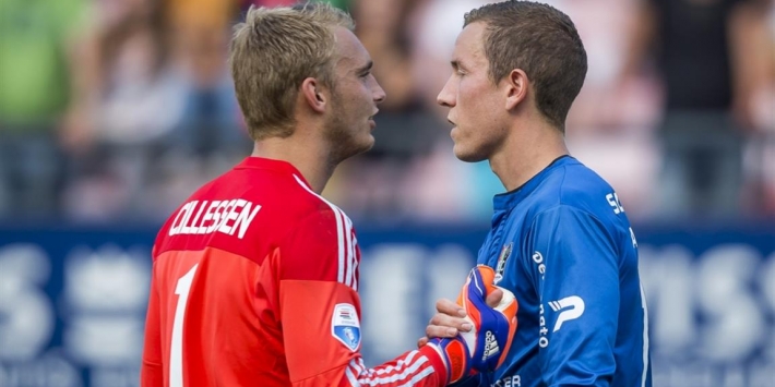NEC-keeper Halldórsson: "Die bal had ik moeten hebben"