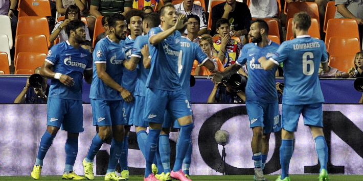 Groep H: negental Gent ontsnapt, Zenit wint bij Valencia