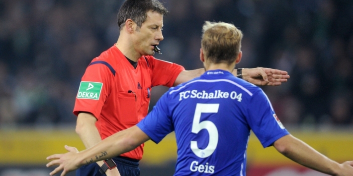 Schalke-middenvelder Geis flink bestraft voor charge
