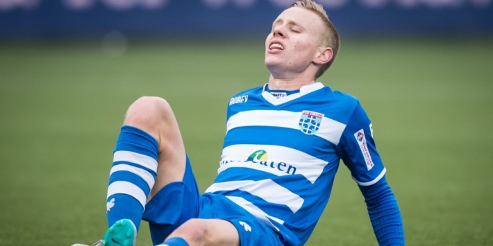 PEC Zwolle geeft middenvelder Dekker nieuw contract