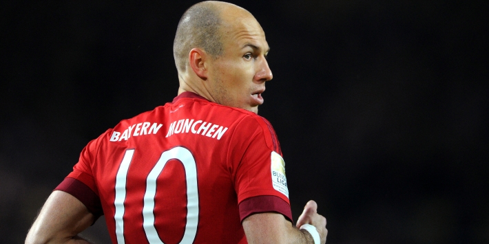 Bayern München traint nog altijd zonder Robben