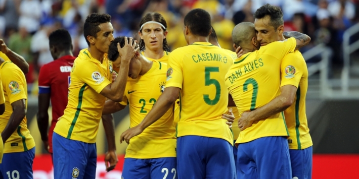 Nieuwe tik voor Messi-loos Argentinië, Brazilië aan kop