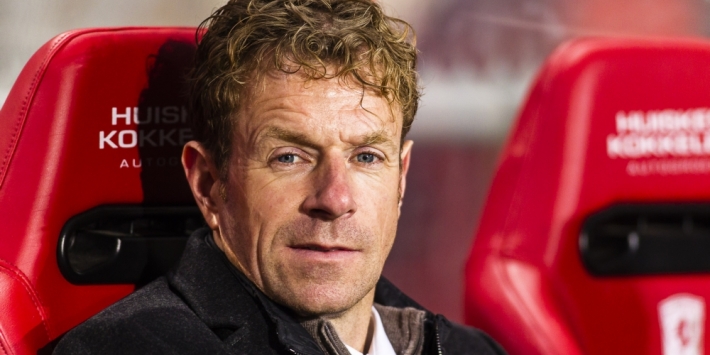Konterman trekt de deur achter zich dicht bij Twente
