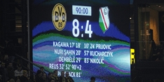 Bizarre wedstrijd in Dortmund: "Een surrealistische avond"