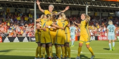 Zweedse voetbalsters boeken tegen Rusland eerste EK-zege
