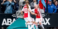Vrouwen: Ajax profiteert van eerste nederlaag ADO Den Haag