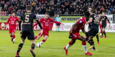 Cyriel Dessers redt punt voor FC Utrecht tegen AZ
