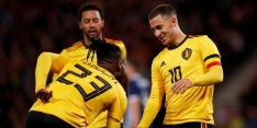België zet WK-vorm door en rekent hard af met Schotland