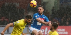 Napoli lijdt duur puntenverlies, Hateboer scoort en verliest