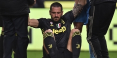 Juventus moet geblesseerde Bonucci komende tijd missen