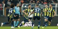 Fenerbahçe poetst in derby 3-0 achterstand weg bij Besiktas