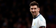 Inspiratieloos Argentinië onderuit bij rentree Messi