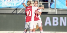 Ajax Vrouwen prolongeert dankzij goal in blessuretijd bekertitel