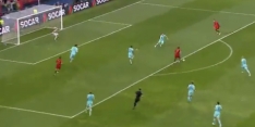 Video: Oranje in finale op achterstand door goal Guedes