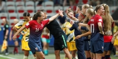 Noorwegen kwartfinalist na mooi voetbalgevecht