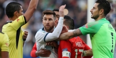 Argentinië pakt Copa-brons ondanks bizarre rode kaart Messi