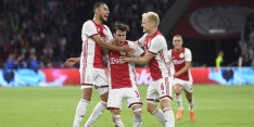 Ajax na zwaarbevochten zege in play-offs Champions League