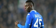 Brescia-fans steunen die van Hellas, niet beschimpte Balotelli