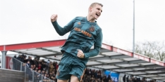 Ajax O19 wint van Lille en overwintert in Youth League