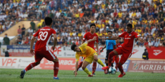 Vietnamese competitie hervat met duizenden mensen in stadion