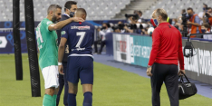 Perrin zet na charge op Mbappé punt achter zijn loopbaan