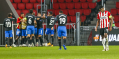 PSV geeft voorsprong weg en start Europa League met kater