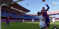 Video: Barça op 1-0 na poging Messi tot imitatie Maradona