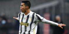 Bijna 36-jarige Ronaldo loodst Juve langs Inter