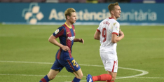 Frenkie de Jong tegen Luuk de Jong in halve finale Copa del Rey