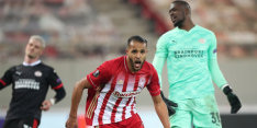 Verdedigende fouten worden PSV fataal op bezoek bij Olympiakos