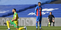 Zaha breekt als eerste met Black Lives Matter-gebaar in PL