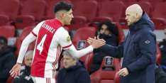 Ten Hag ondanks verhoogd bod stellig: "Alvarez blijft bij Ajax"