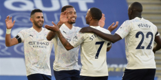 City heeft titel bijna binnen na overwinning bij Leicester