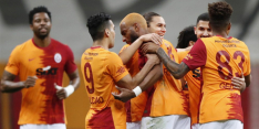 Babel houdt met goal tegen Besiktas titeldroom Galatasaray in leven