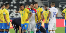 Rode kaart na karatetrap deert Brazilië niet in Copa América