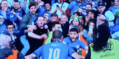 Hilarisch: steward ziet verdediger Bonucci aan voor wilde fan