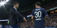 Video: Messi wordt gewisseld bij PSG en is boos op Pochettino