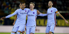 Barça dankt Memphis, Frenkie en VAR bij late zege op Villarreal