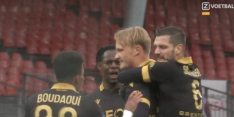 Video: assist Kluivert, Dolberg passeert Bizot fraai
