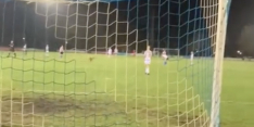 Zien: hond onderbreekt wedstrijd vrouwen Heerenveen en Ajax