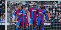 FC Barcelona overtuigend langs Valencia door 'Auba' en De Jong